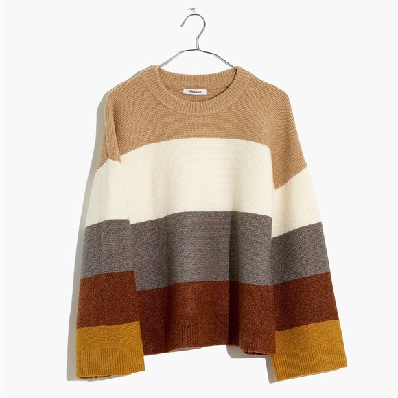 Madewell Andria Pullover Sweater in Coziest Yarn - Picture 1 of 4